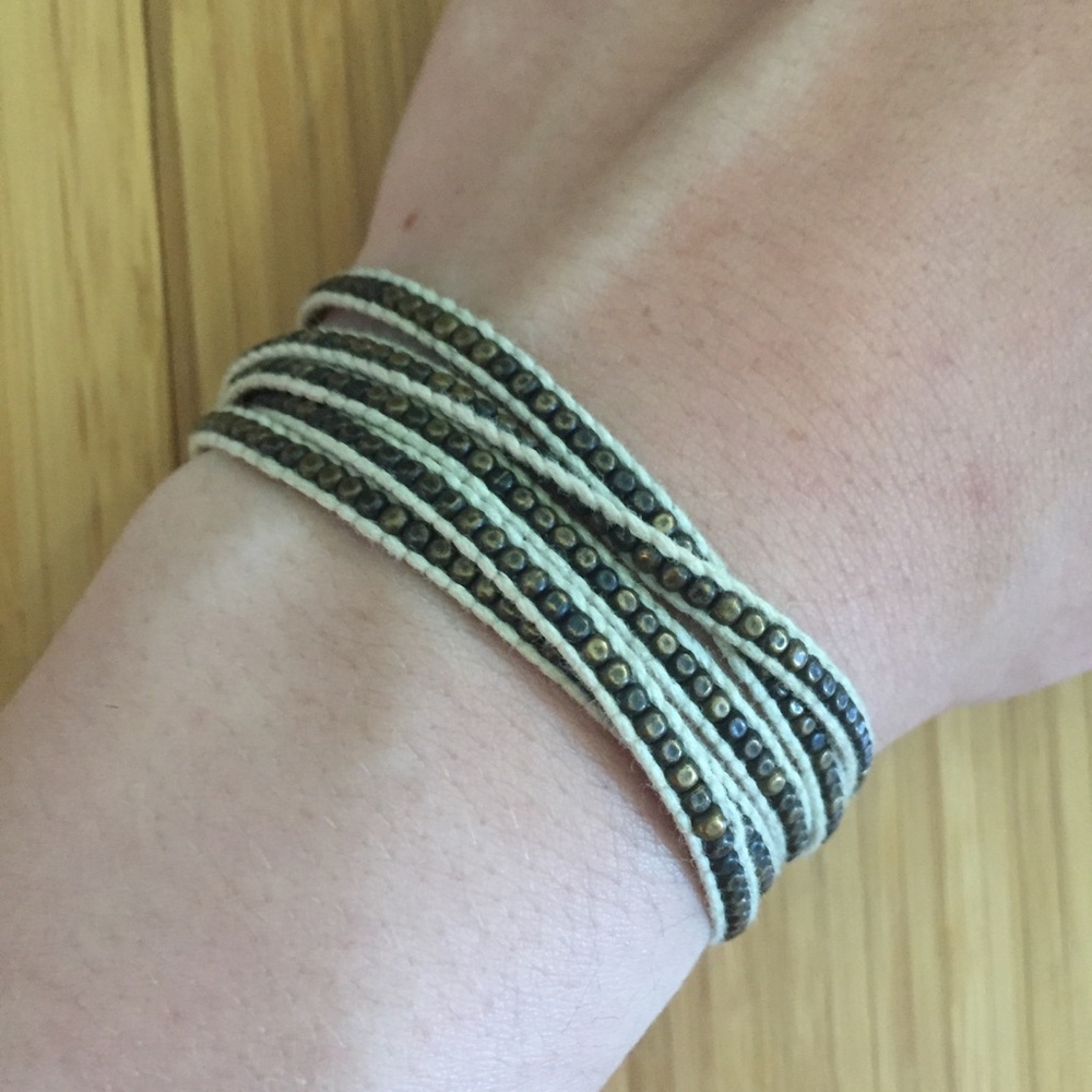 Brandy Melville Beaded Wrap Bracelet